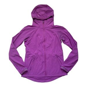 Lululemon Go the Distance Jacket Biggie Washi Weave Embossed Ultra Violet 6
